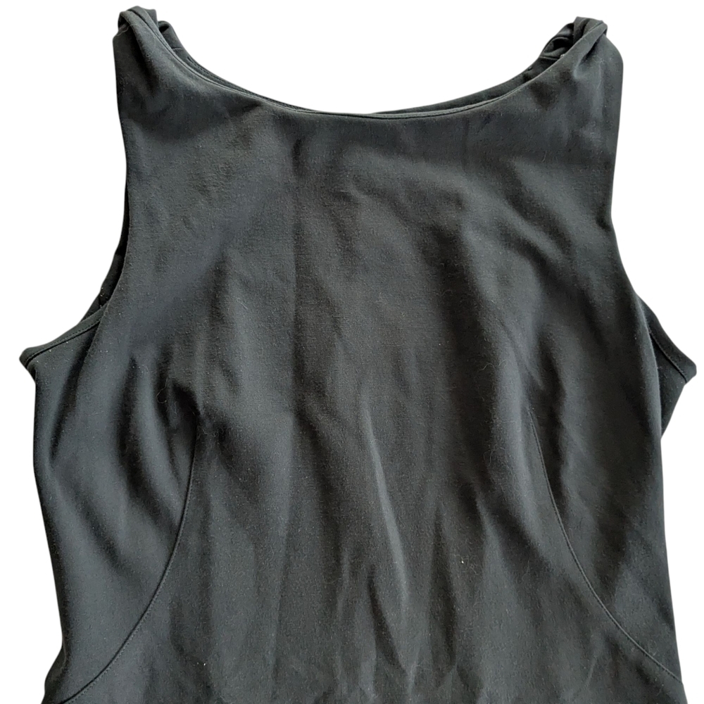 M.M. Lafleur Grey Sheath Dress Size 12 pre owned - Picture 3 of 7
